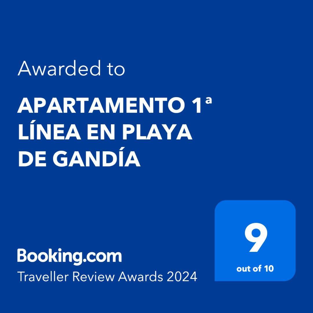 Apartamento 1ª Linea En Playa De Gandia Exteriör bild